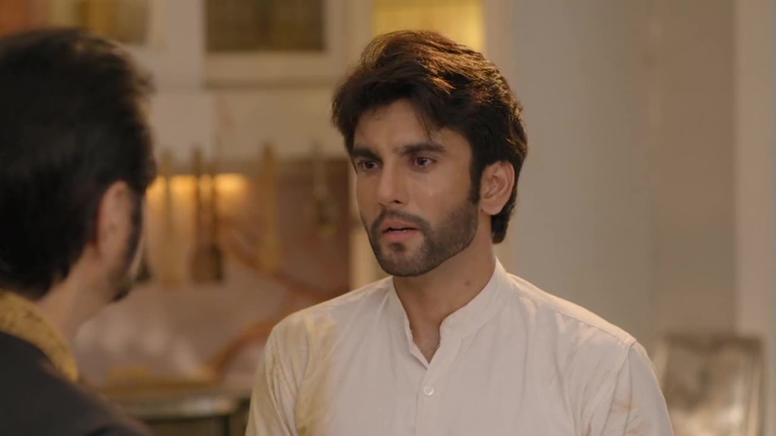 Maan and Surendra having an emotional conversation