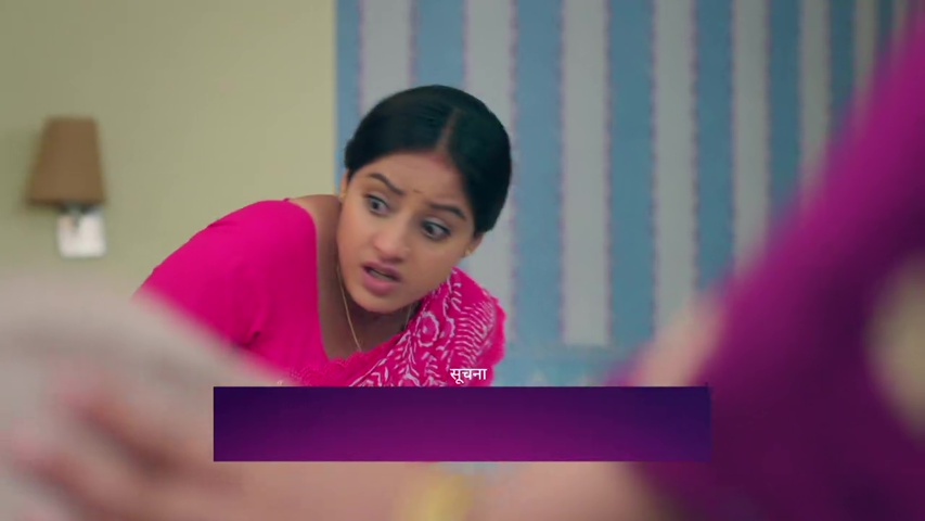 Mangal looking worried as Sudesh throws the spoon