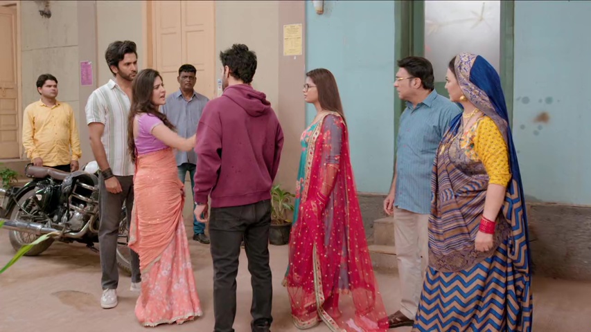 heated confrontation at Dilip’s house with Om, Isha, Sunny, and Miley