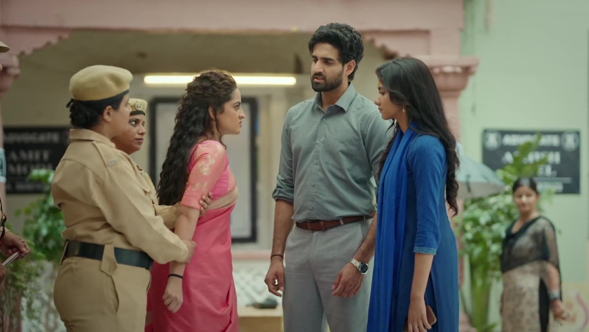 tense moment between Digvijay and Anisha arguing